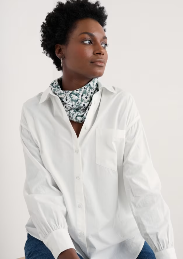 Seasalt Organic Cotton Handyband Scatter Daisy Nettle