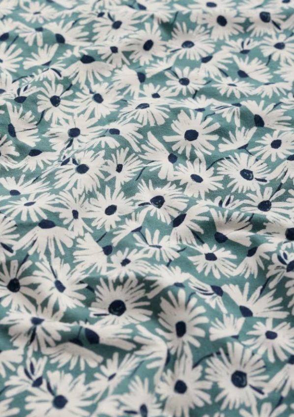 Seasalt Organic Cotton Handyband Scatter Daisy Nettle