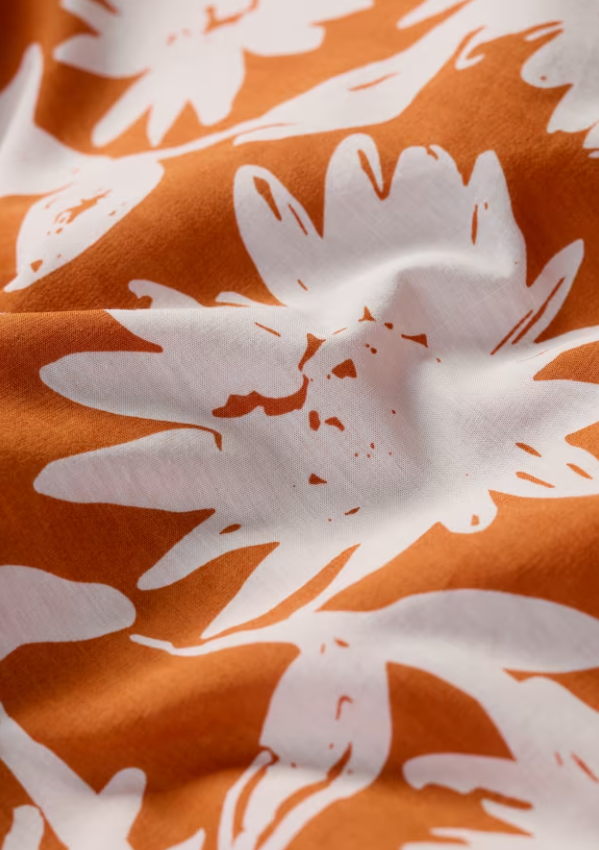 Seasalt Fleet Midi Dress Daisy Shadow Cumin