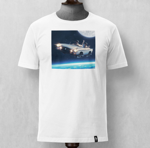 Dirty Velvet Cosmic Car T-shirt