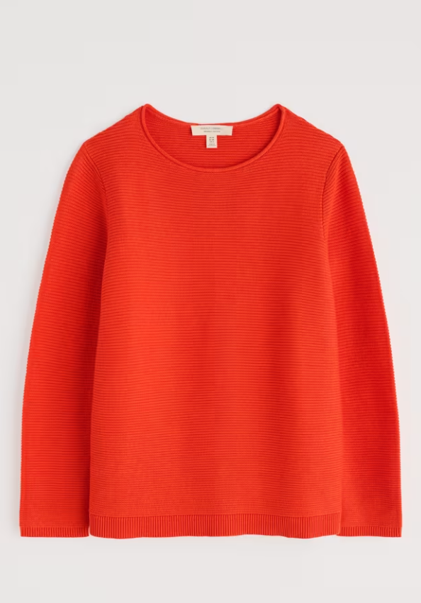 Seasalt Makers Cotton Jumper Mandarin