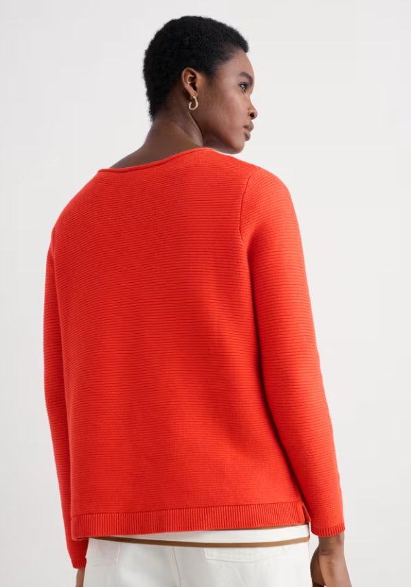 Seasalt Makers Cotton Jumper Mandarin