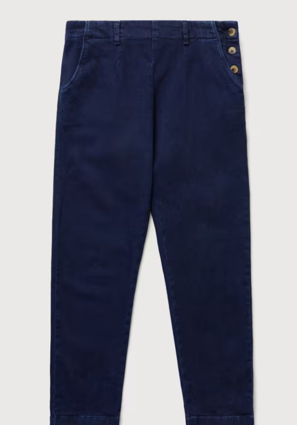 Seasalt Waterdance Trousers Dark Indigo Wash