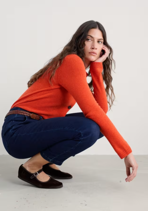Seasalt Waterdance Trousers Dark Indigo Wash