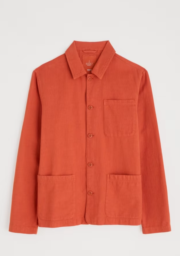 Seasalt Men's Well Wright Worker Jacket Jasper