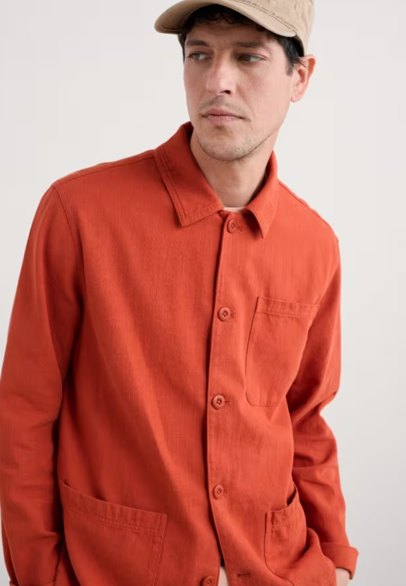 Seasalt Men's Well Wright Worker Jacket Jasper