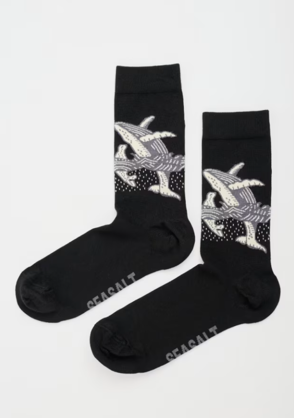 Seasalt Men's Arty Socks Koweth Inkwell