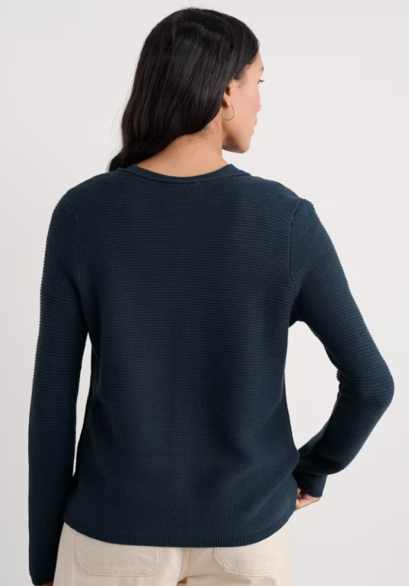 Seasalt Makers Cotton Cardigan Maritime