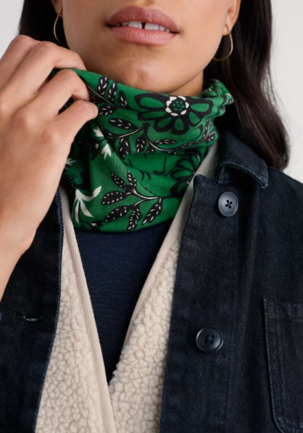 Seasalt Organic Cotton Handyband Evening Woodland Fern