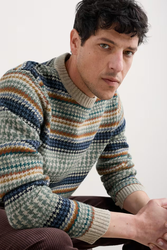 Seasalt Men's Stennack Jumper Camlan Multi