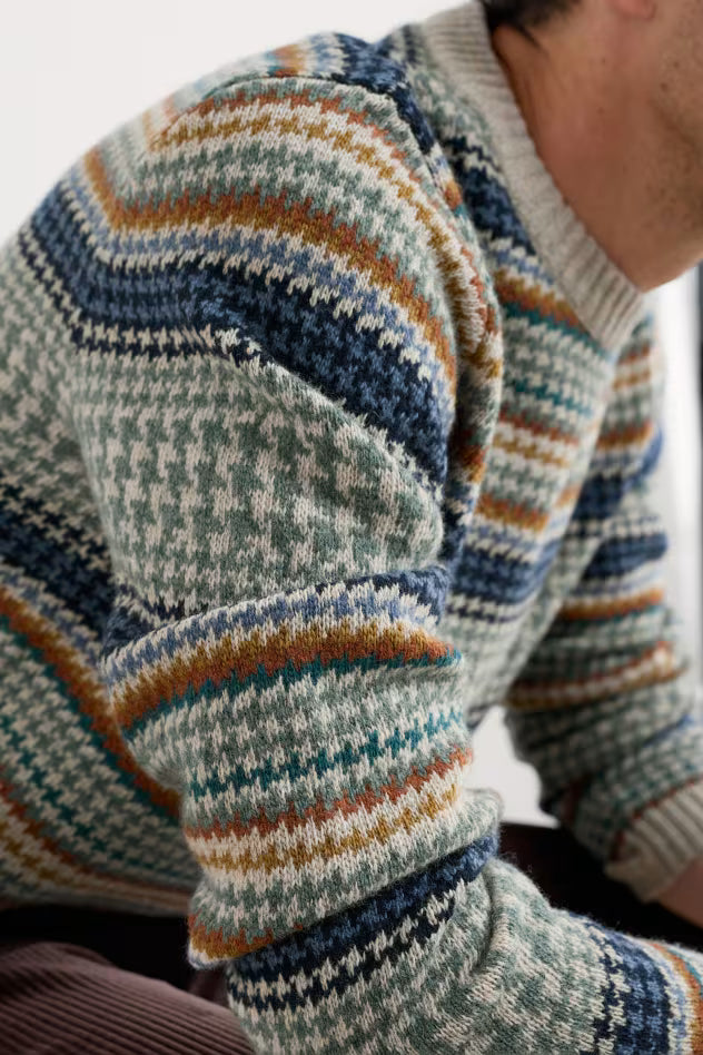 Seasalt Men's Stennack Jumper Camlan Multi