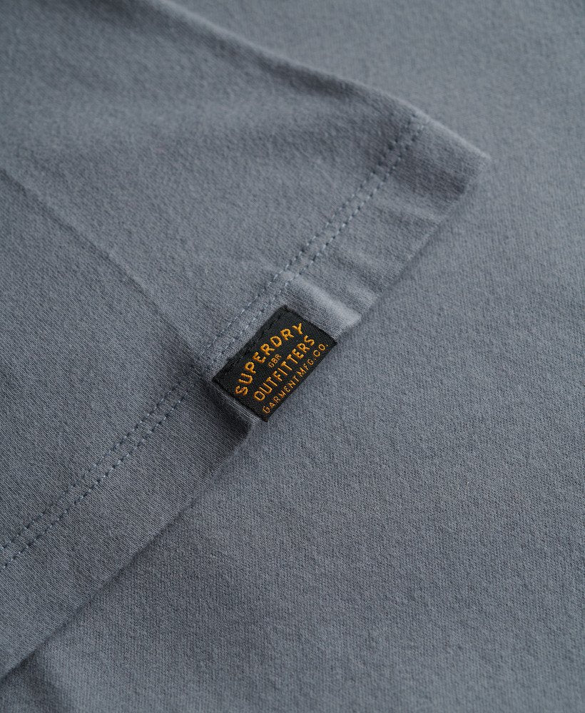 Superdry Classic Essential T-Shirt Stormy Weather Blue