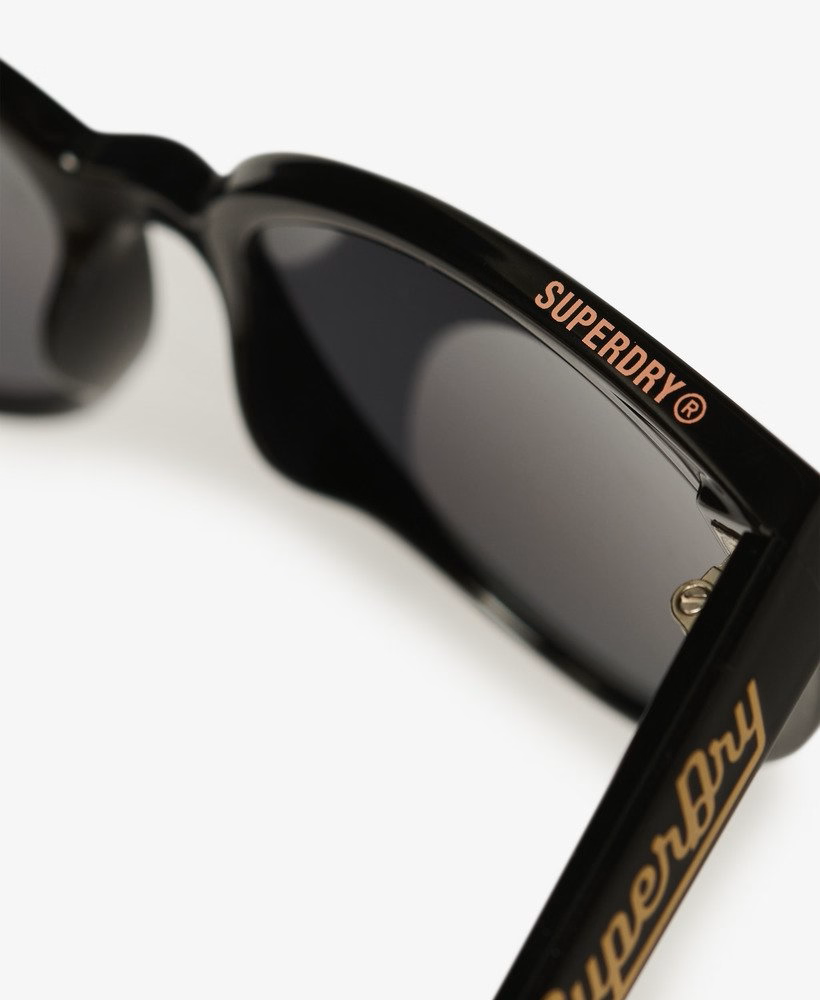 Superdry Cat Eye Sunglasses Black / Smoke Lens