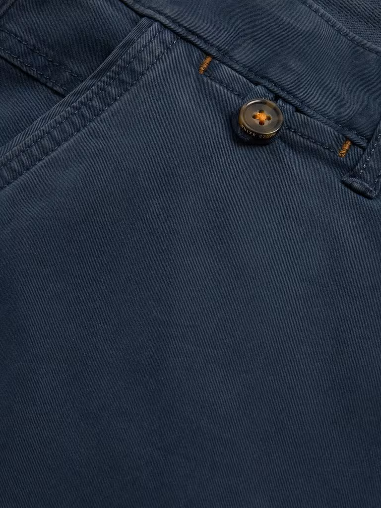 White Stuff Sutton Organic Chino Shorts Dark Navy