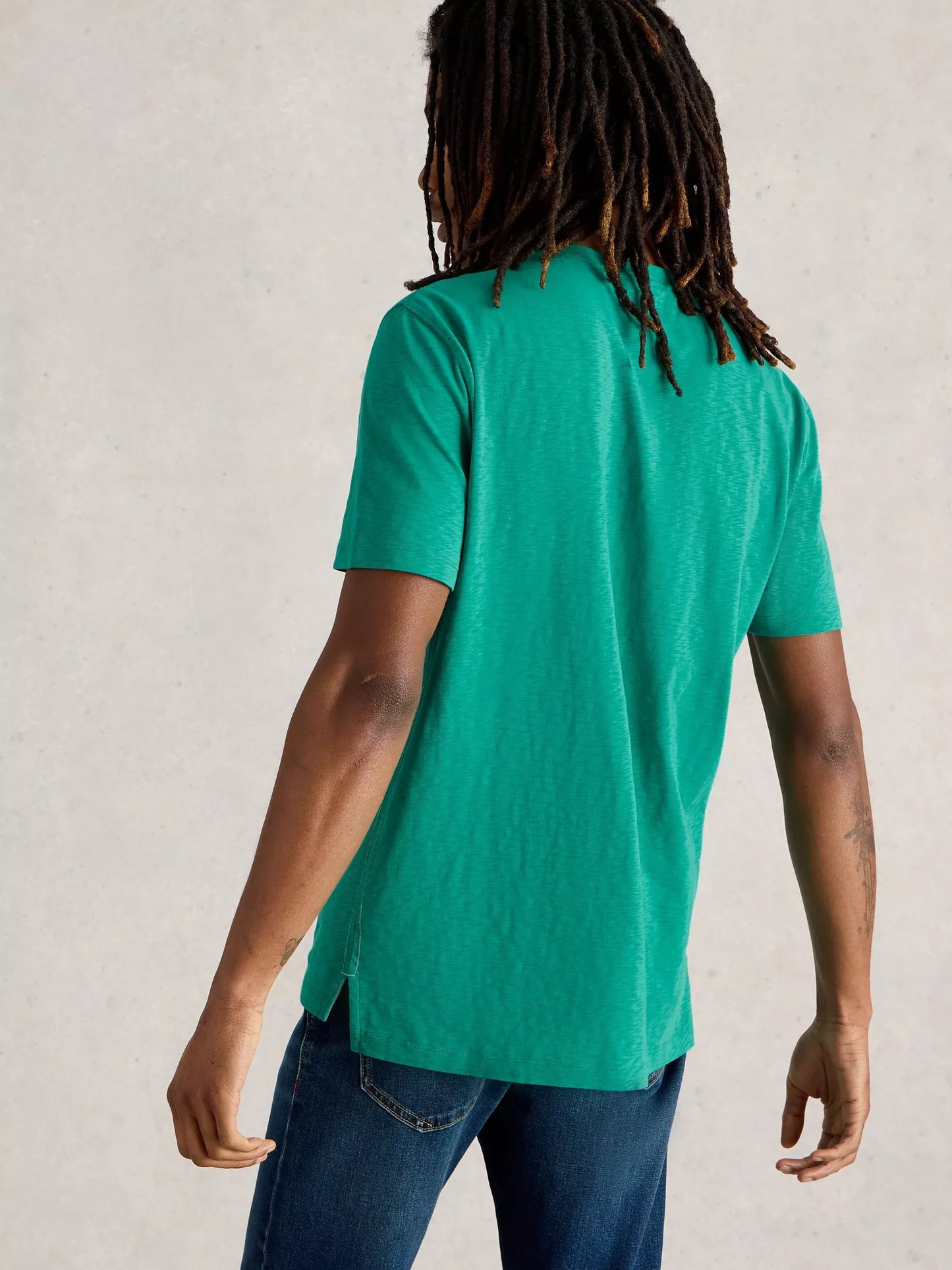 White Stuff Abersoch Travel Graphic Tee Teal