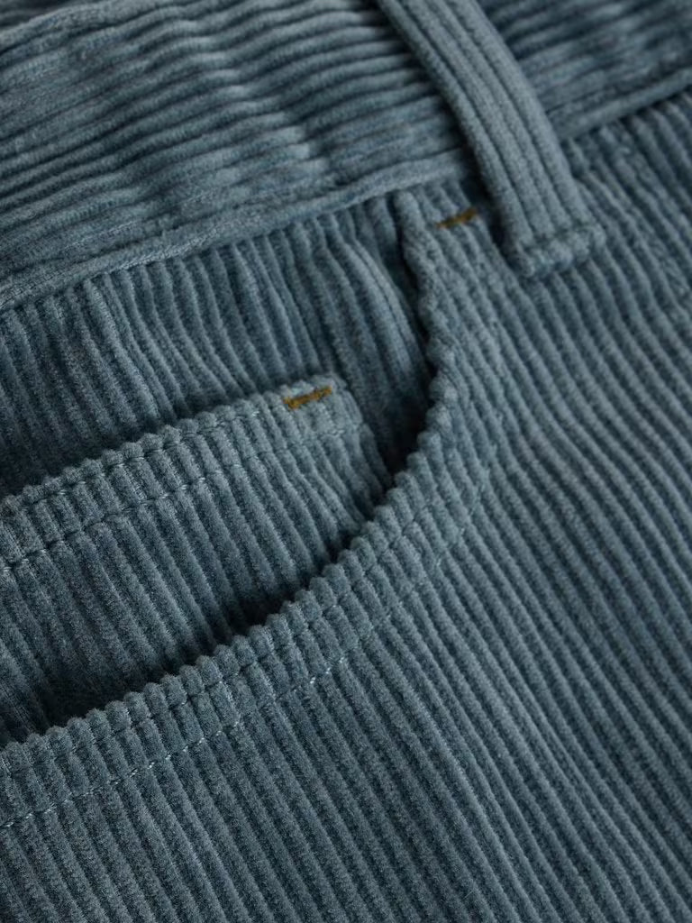 White Stuff Tia Cord Skirt Dusty Blue