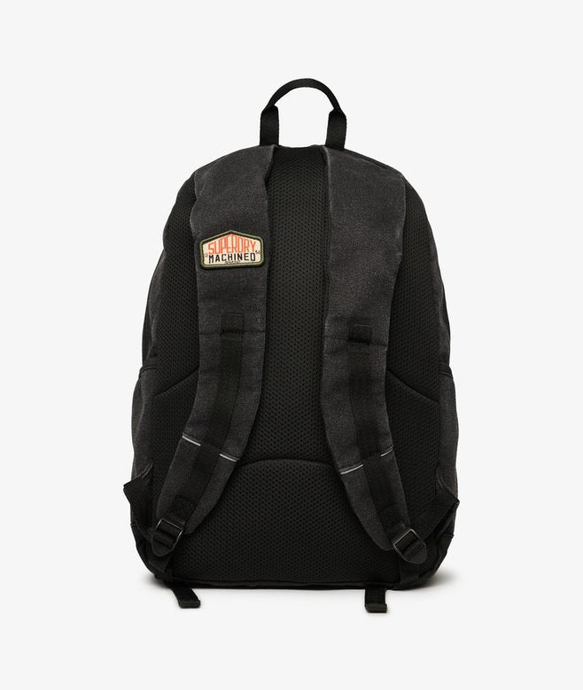 Superdry Workwear Canvas Montana Backpack Vintage Black