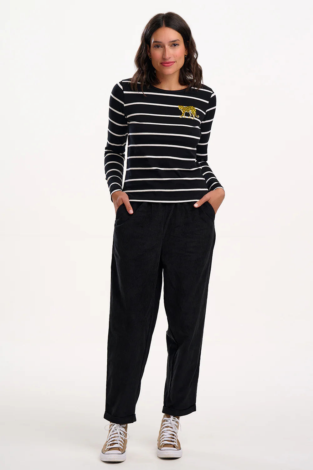Sugarhill Brighton Vonnie Trousers Black Cord