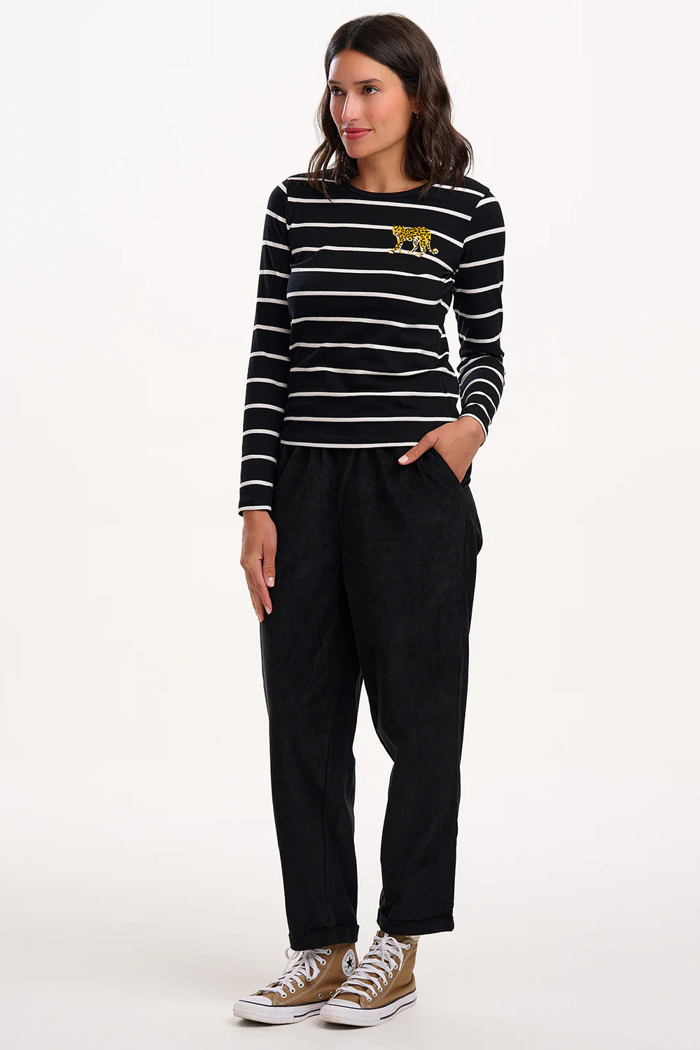 Sugarhill Brighton Vonnie Trousers Black Cord