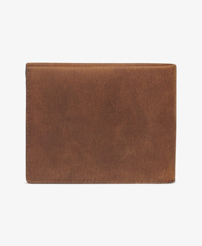 Superdry Leather Goods Wallet Tan