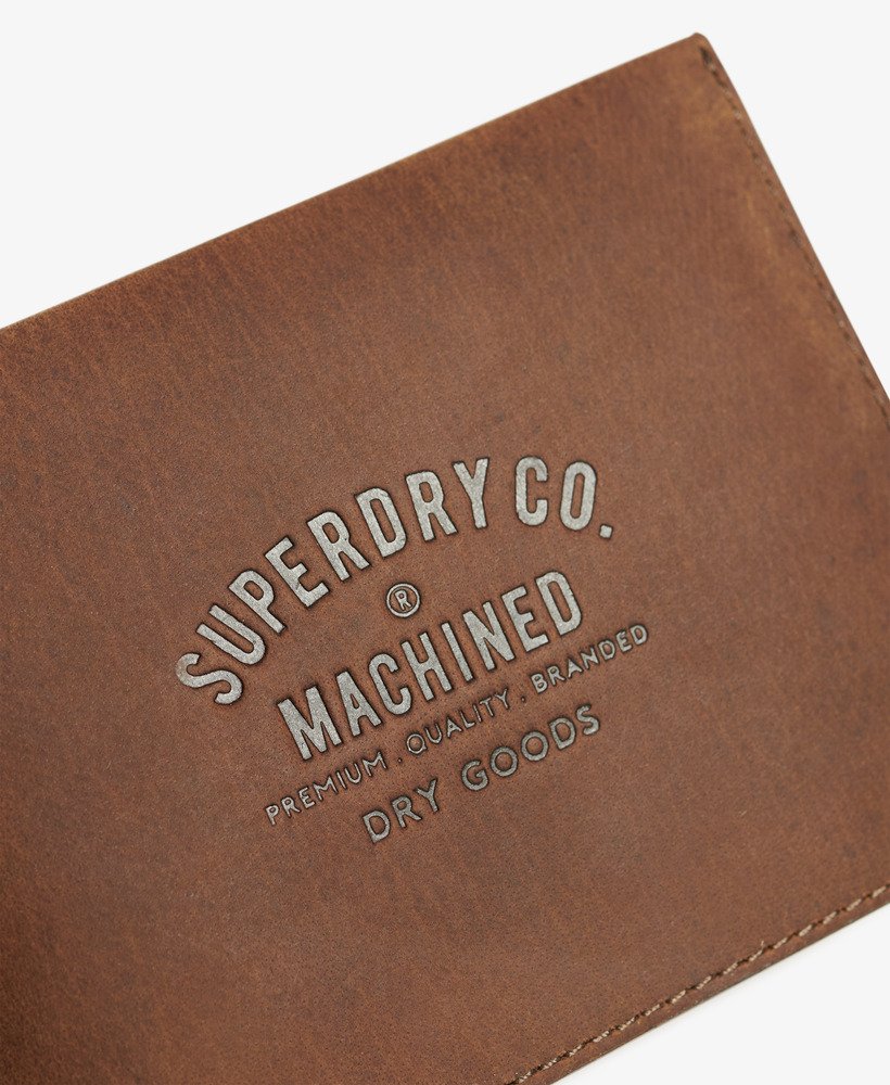 Superdry Leather Goods Wallet Tan