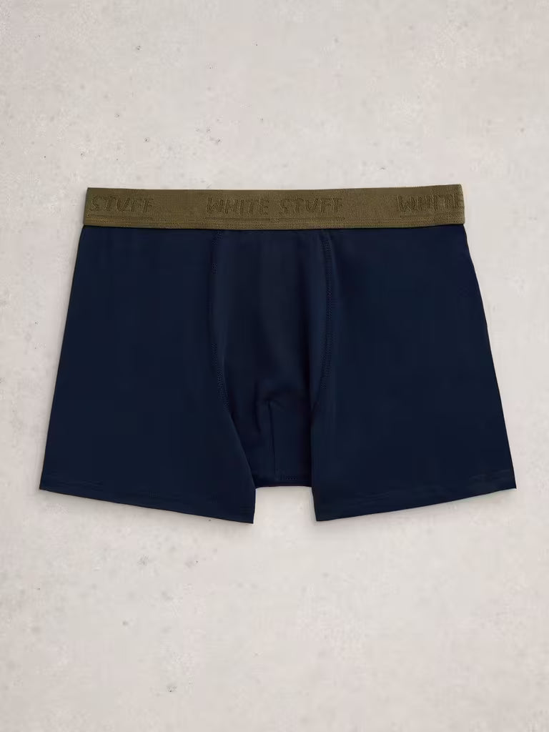 White Stuff Hove 2 Pack Boxers Print Plain Red