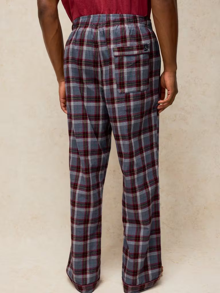 White Stuff Wells Check PJ Bottom Plum Multi