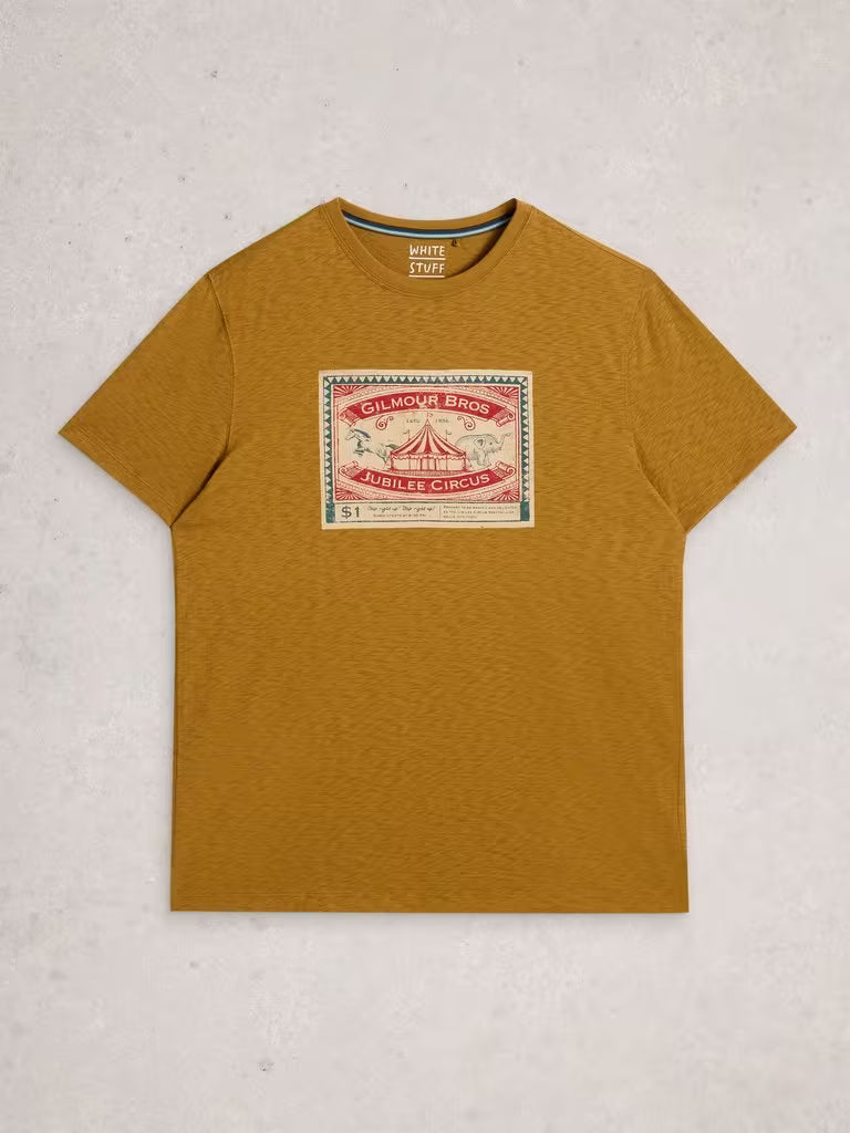 White Stuff Abersoch Graphic Circus Yellow