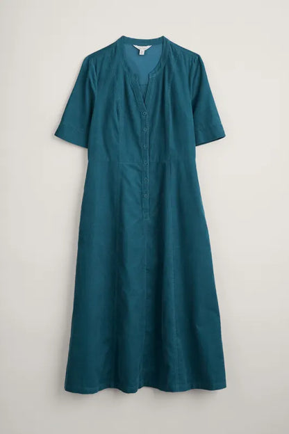 Seasalt Wightwick Cord Dress Starling