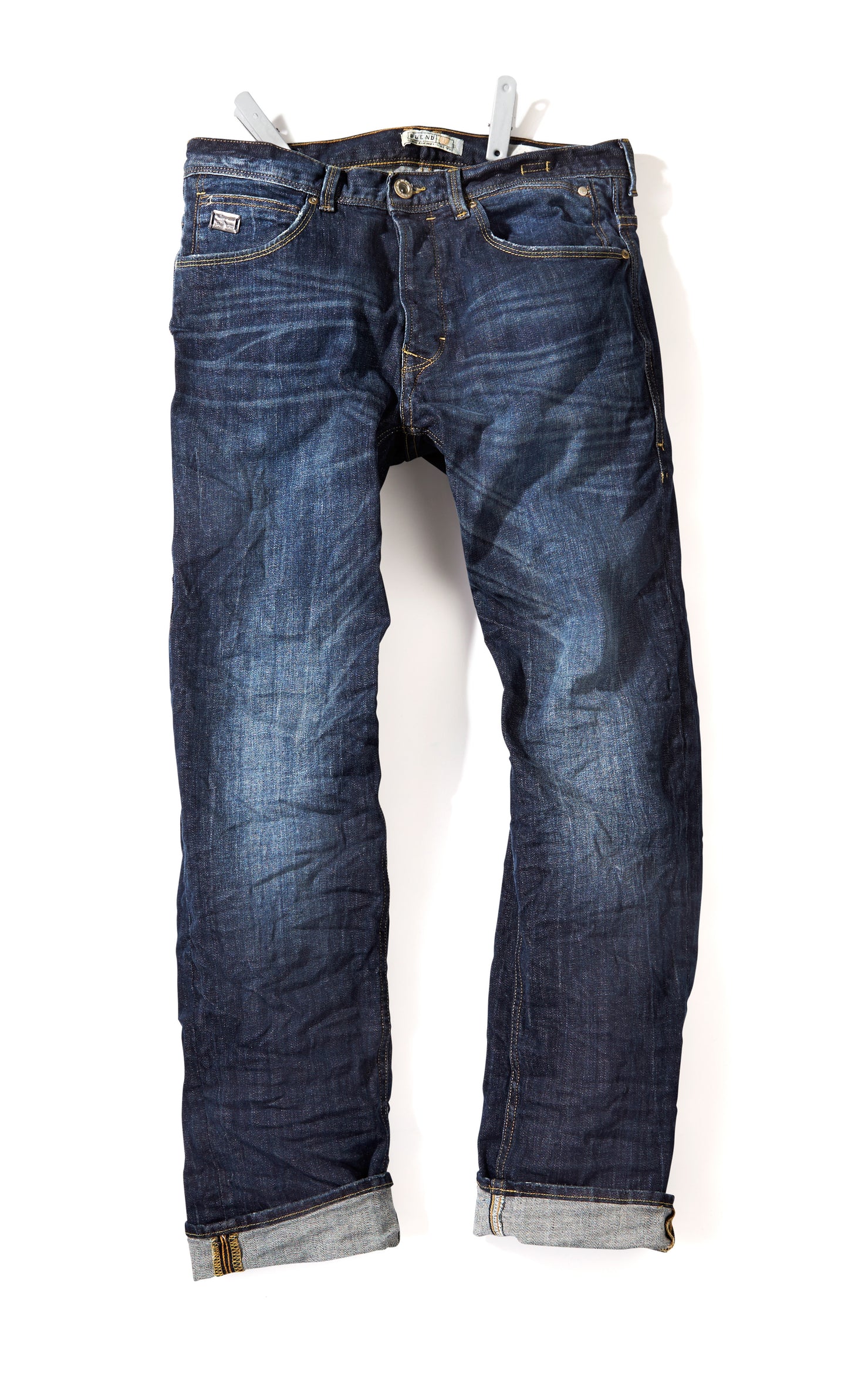 Blend Jeans Rock Fit Zip Fly Denim Dark Blue