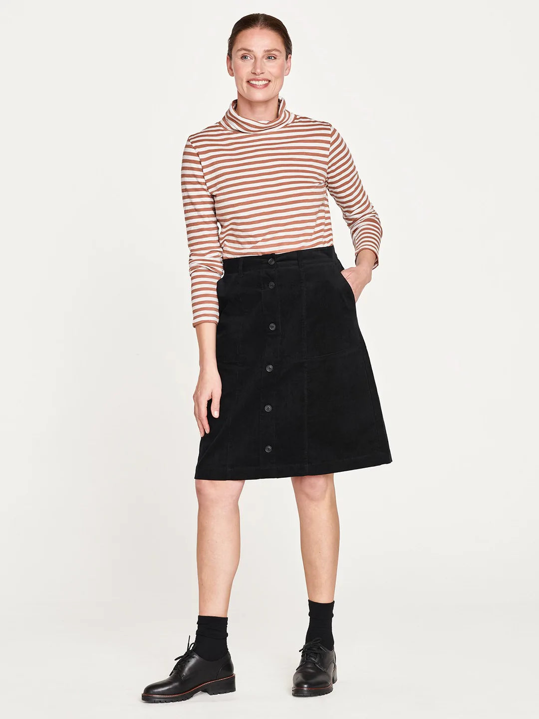 Cara top cord skirt
