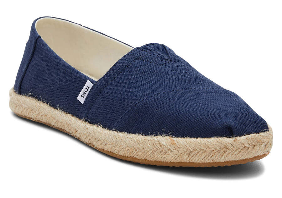 TOMS Alpargata Global Jaquard Rope Espadrille Navy. TOMS espadrilles Women's. TOMS espadrilles Alpargata. TOMS espadrilles sale