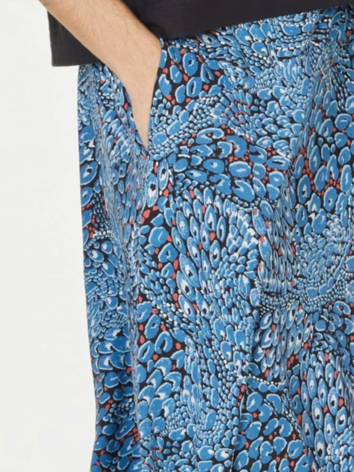 Thought Saraband Printed Tencel™ Bamboo Flared A-Line Skirt