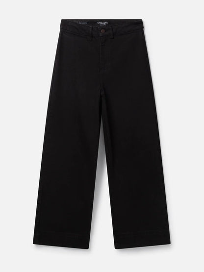 Thought Organic Cotton Culottes Black - Size: 18