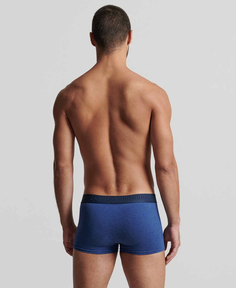 Superdry Classic Trunk Triple Pack Navy/Bright Blue/Mazarine