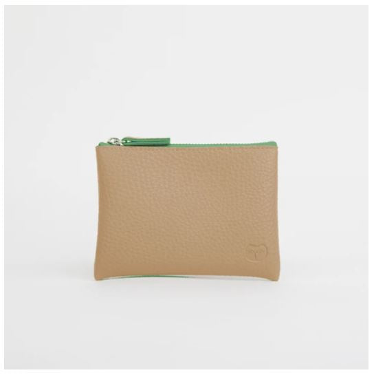 Goodeehoo Tawny Coin Purse Sandy Beige