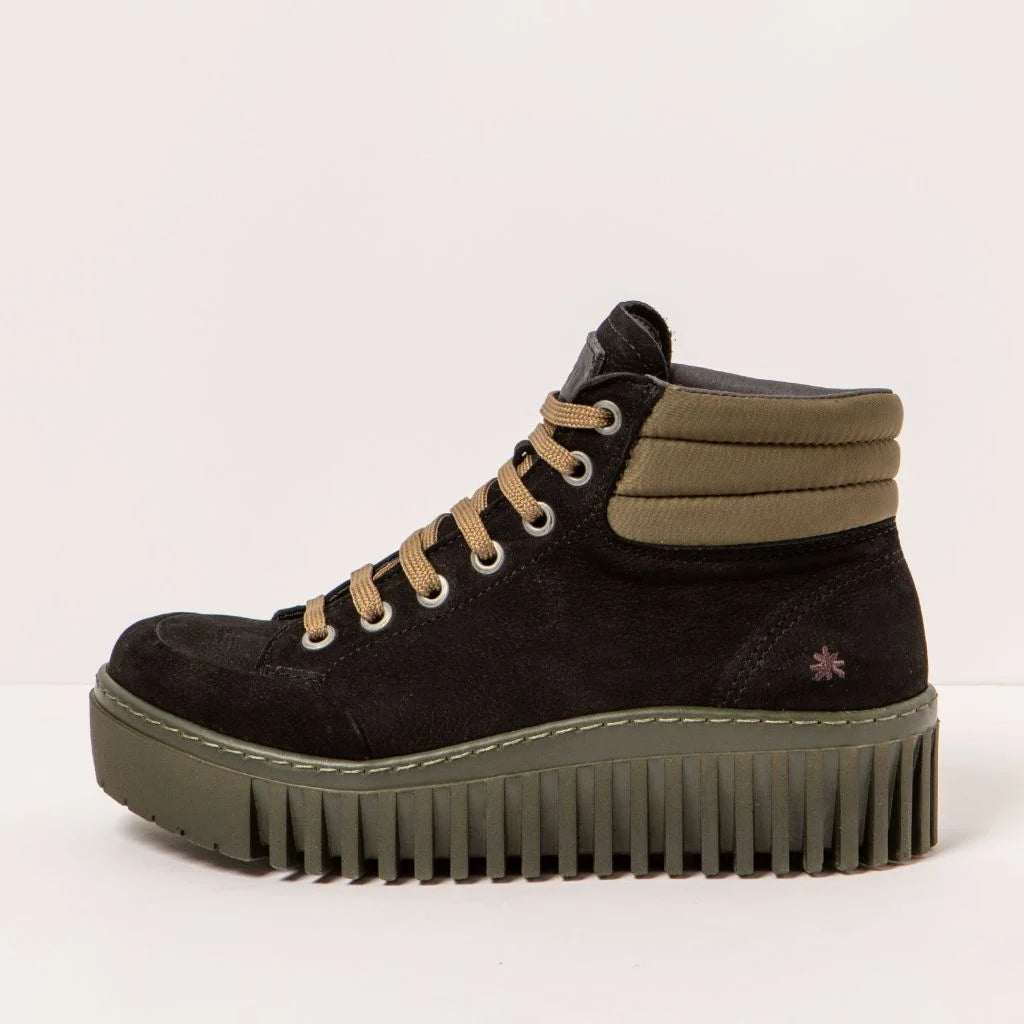 Art Company 1532 NoBuck Black-Khaki/Brighton