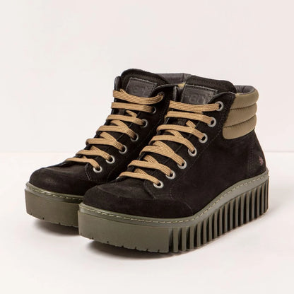 Art Company 1532 NoBuck Black-Khaki/Brighton