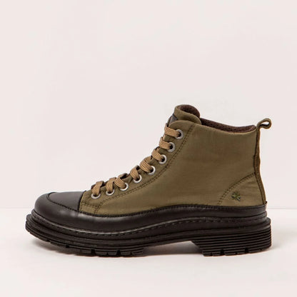 Art Company 1895 Nylon Forest-Black/Birmingham. Womens and Mens Art shoes with Shim: Standard last and Closure: Laces with Manufacturing: 360º stitching. Exterior material: Nylon and Insoles: Removable microfiber Colour: Forest-Black Material: Nylon / Insole: Removable Microfiber / Outsole: Softlight 