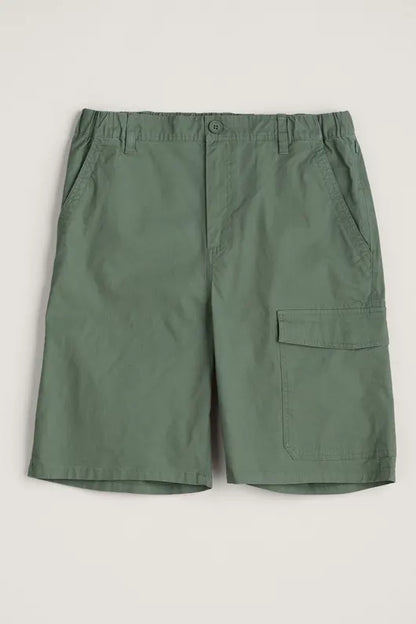 Seasalt Men's Tillerman Organic Cotton Cargo Shorts Dark Balsam