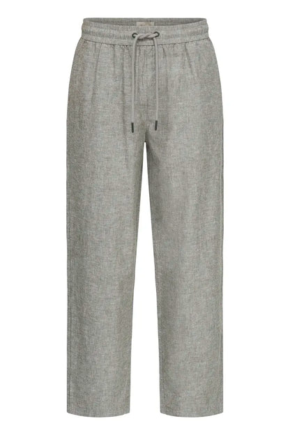 Blend Aban Linen Trousers Dusty Olive