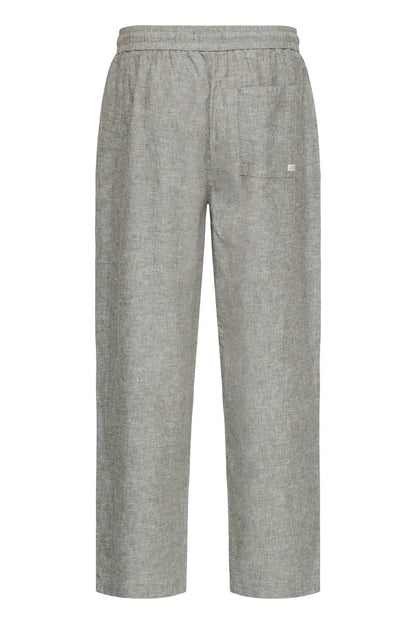 Blend Aban Linen Trousers Dusty Olive