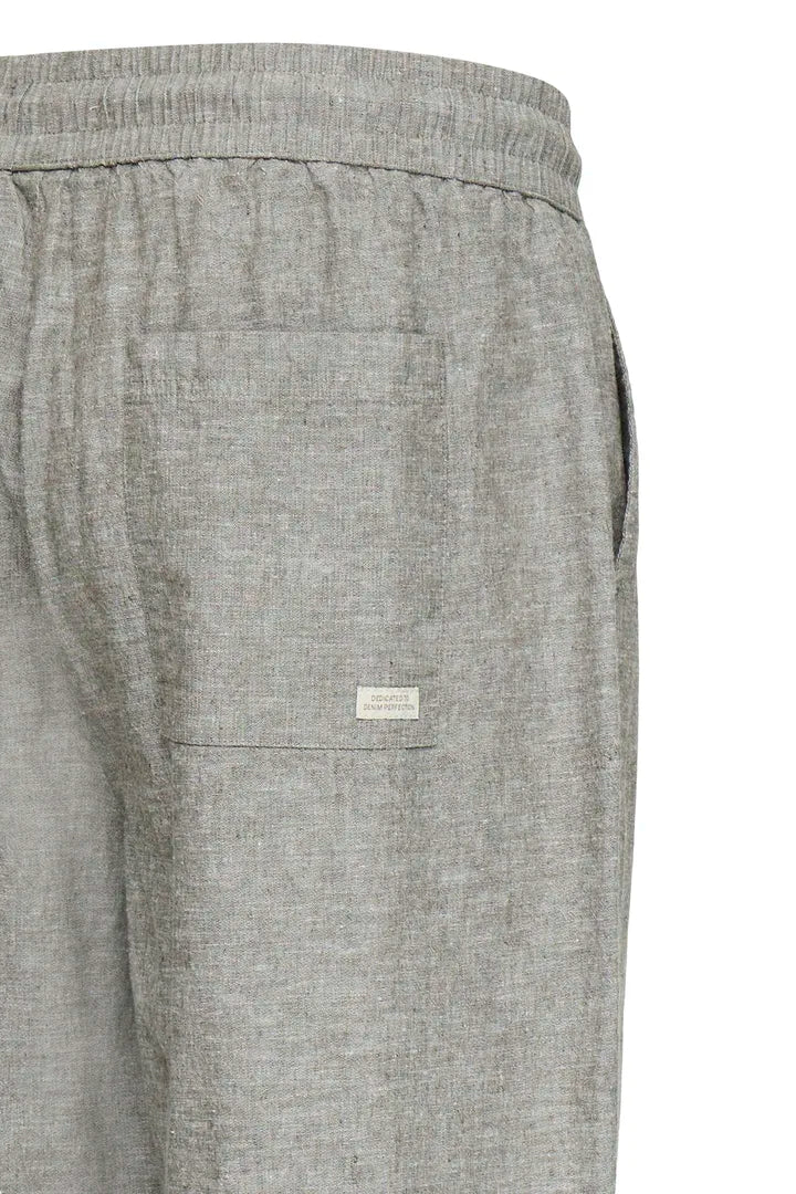 Blend Aban Linen Trousers Dusty Olive
