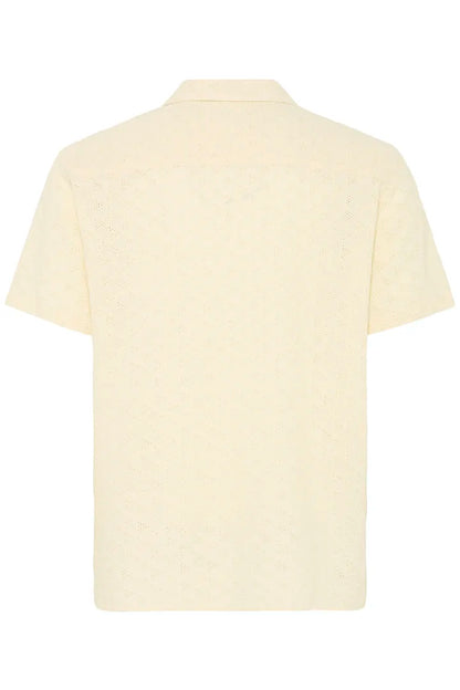 Blend Aulia Short Sleeved Shirt Bleached Sands