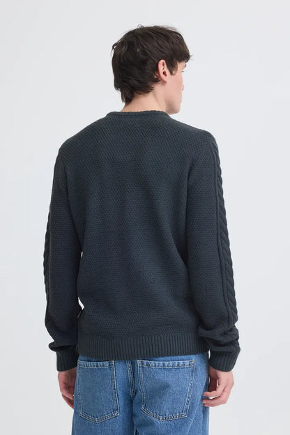 Blend Basim Crew Pullover Salute Melange