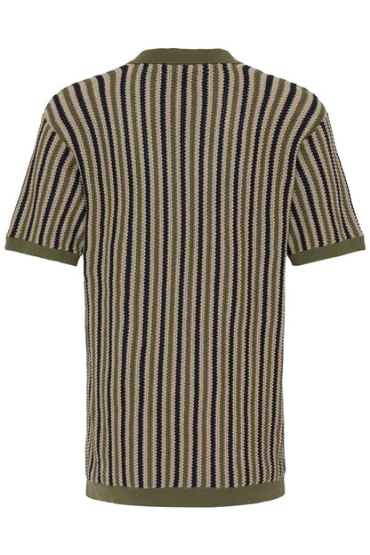 Blend Carly Polo Knit Top Winter Moss