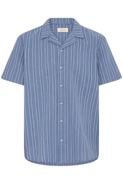 Blend Danny Short Sleeved Shirt Faded Denim