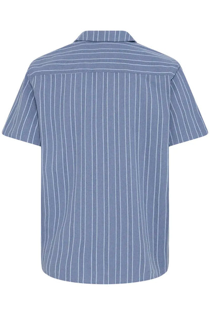 Blend Danny Short Sleeved Shirt Faded Denim