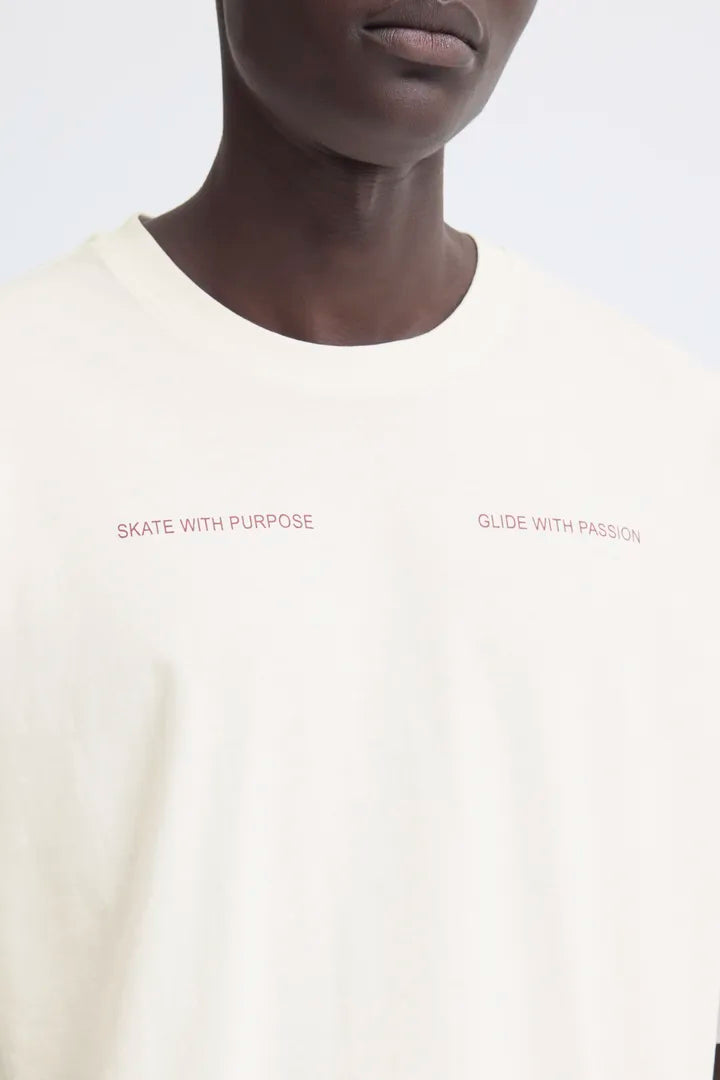 Blend Keaton Backprint T-shirt Snow White