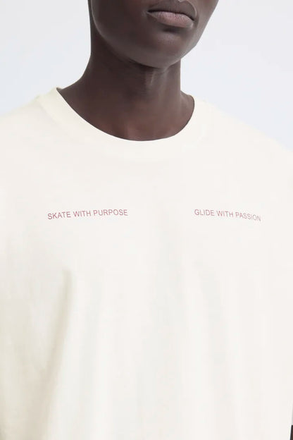 Blend Keaton Backprint T-shirt Snow White
